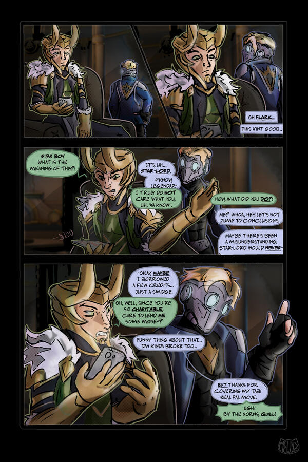 Quill & Loki - Short Comic